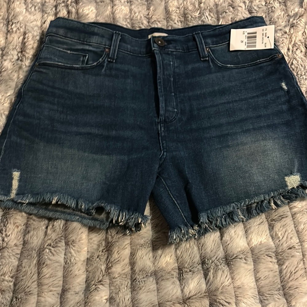 Edyson Dark Lincoln Delon High Rise Shorts